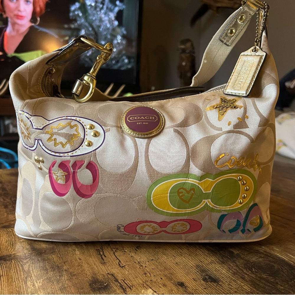 🩵EUC🩵 Coach Signature C Shoulder Bag
